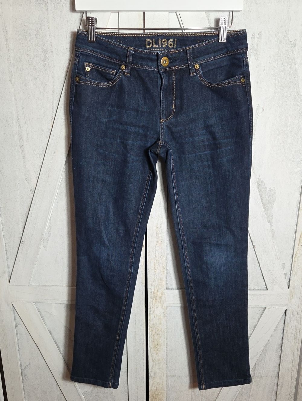 DL1961 Angel Mid Rise Skinny Ankle Jeans Size 27
